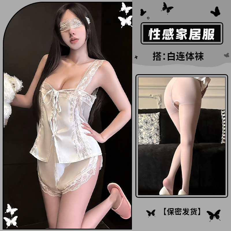 화이트+화이트 바디스타킹